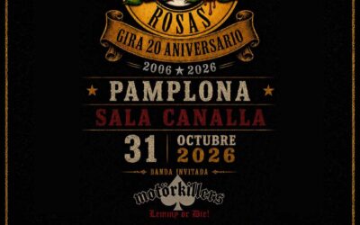 GANSOS ROSAS CELEBRA SU 20 ANIVERSARIO CON CONCIERTOS EN LEÓN Y PAMPLONA JUNTO A MOTOR KILLERS